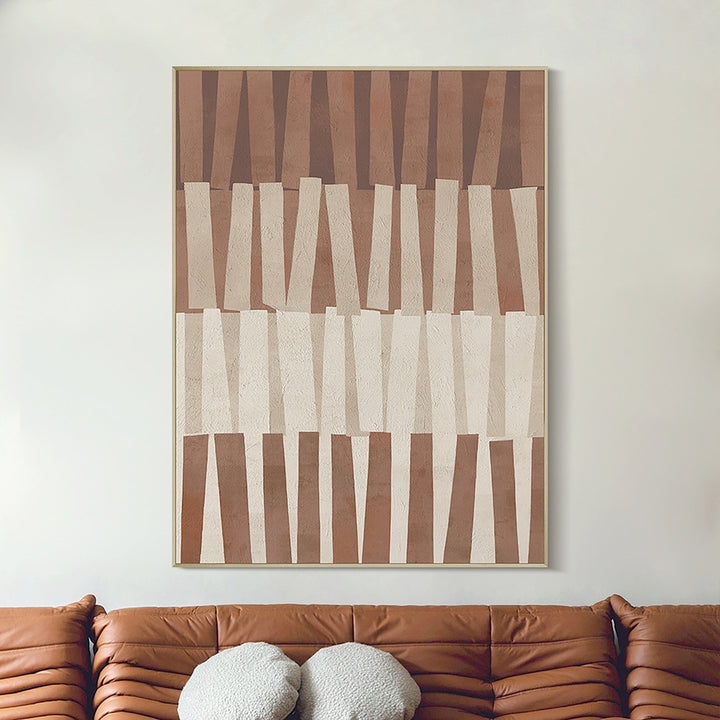 Voga Wall Art - Brown