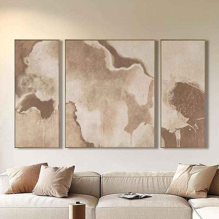Liberty Wall Art - Brown