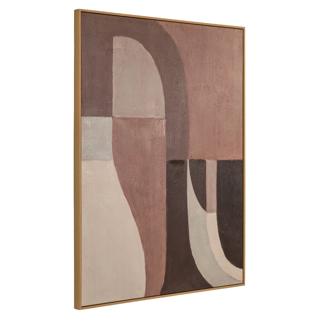 Tatu Left Wall Art - Brown