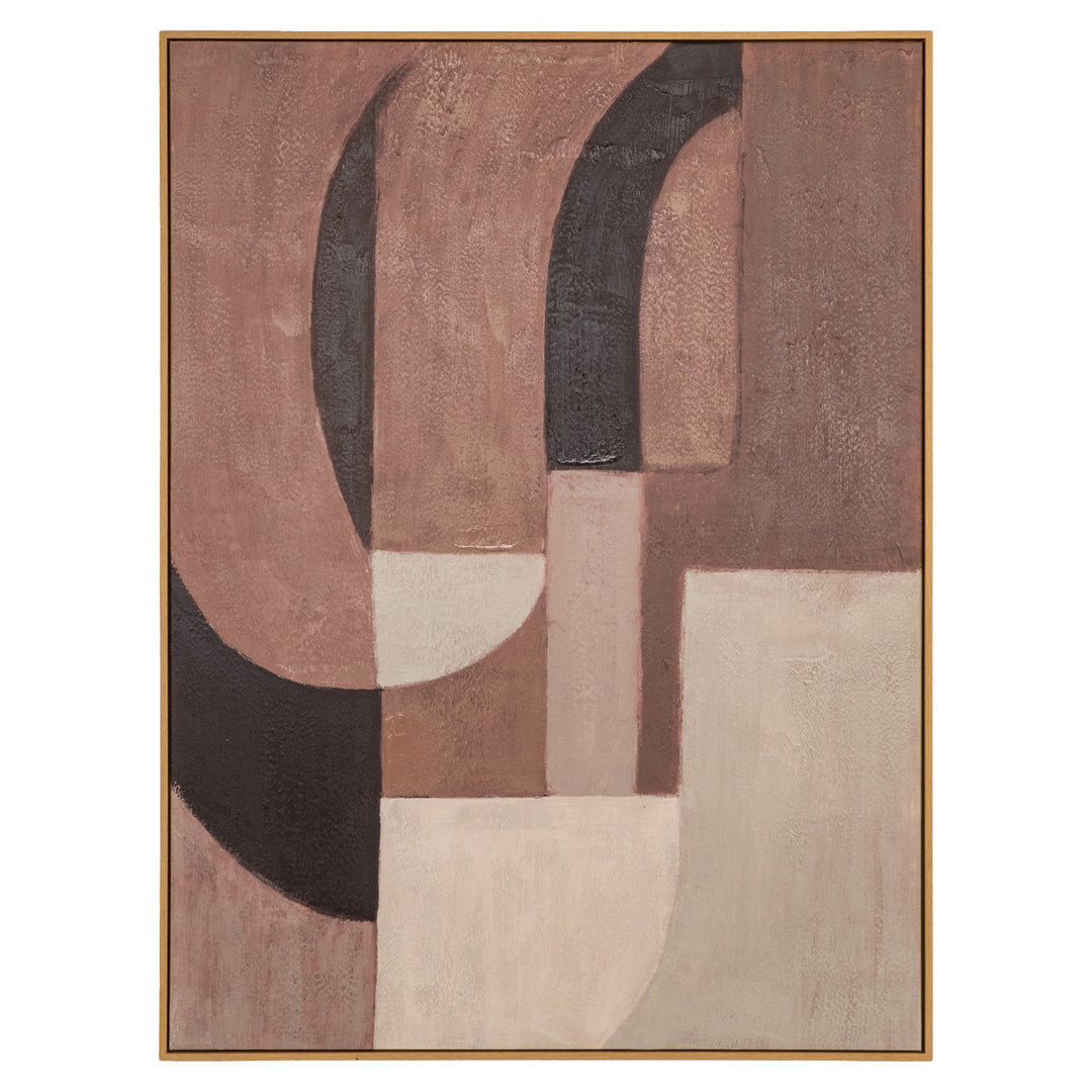 Tatu Right Wall Art - Brown
