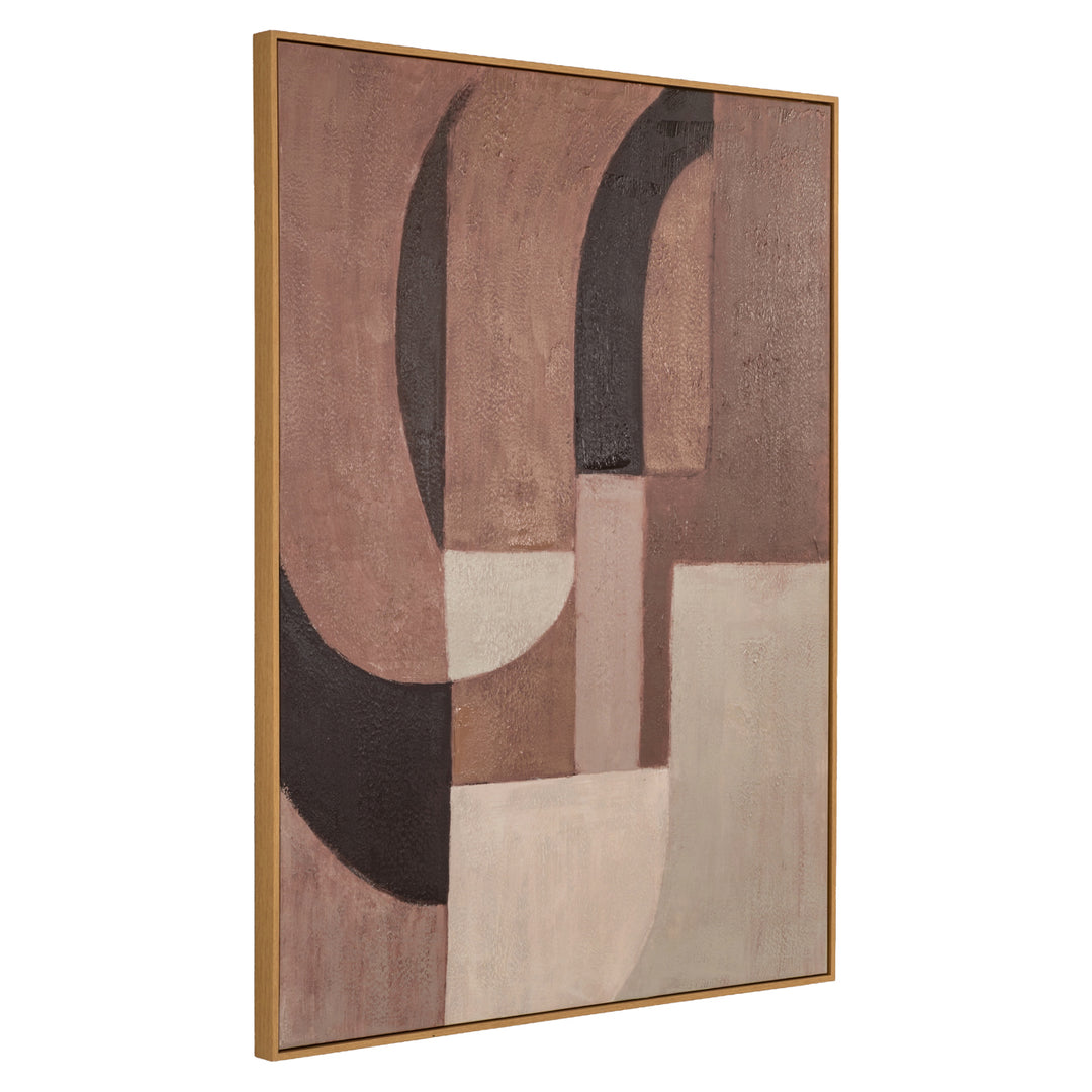 Tatu Right Wall Art - Brown