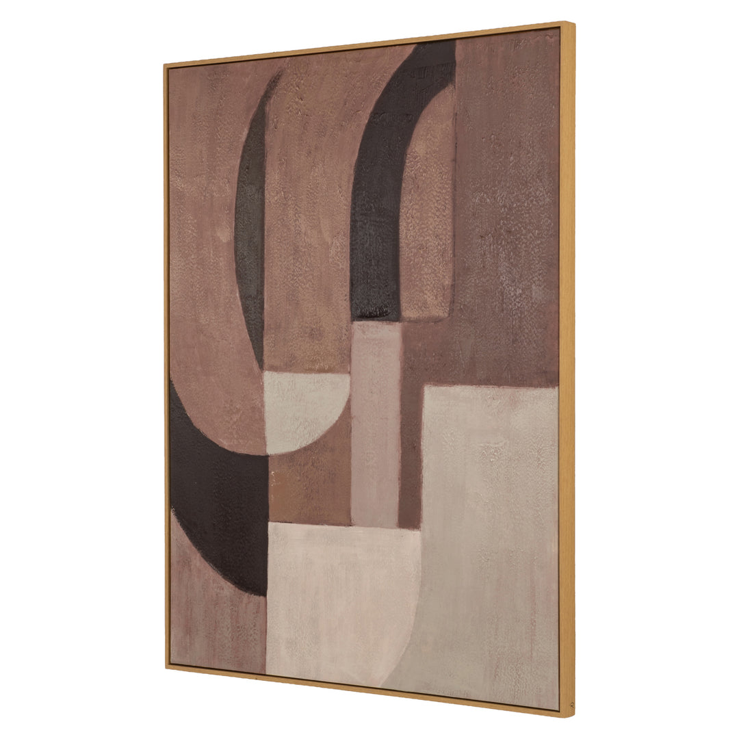 Tatu Right Wall Art - Brown