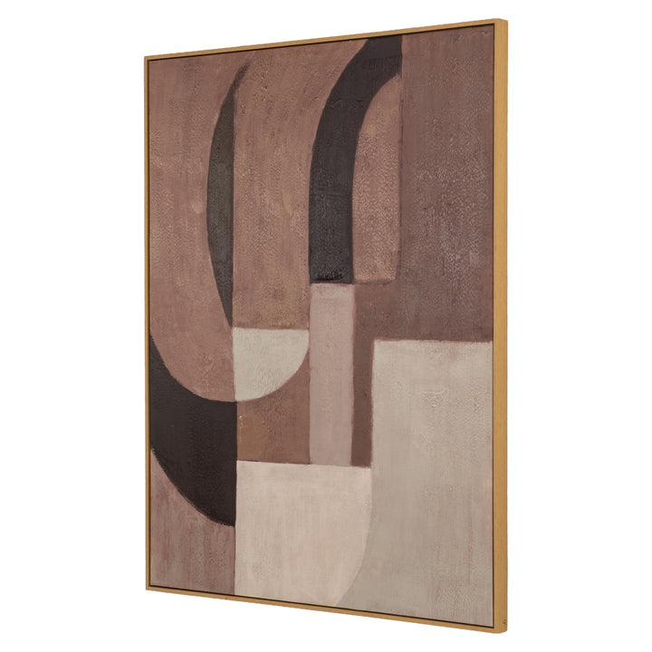 Tatu Right Wall Art - Brown
