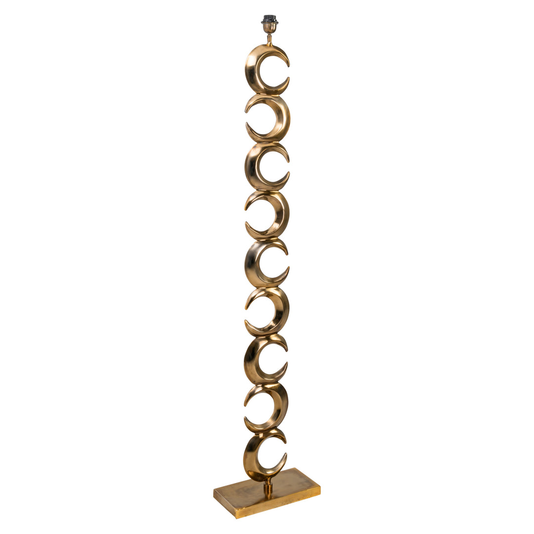 Amina Floor Lamp - Brass Antique
