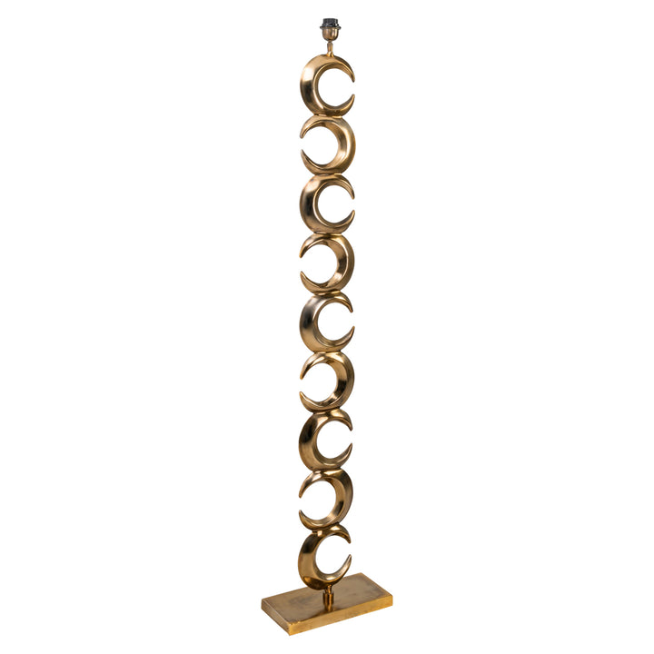 Amina Floor Lamp - Brass Antique