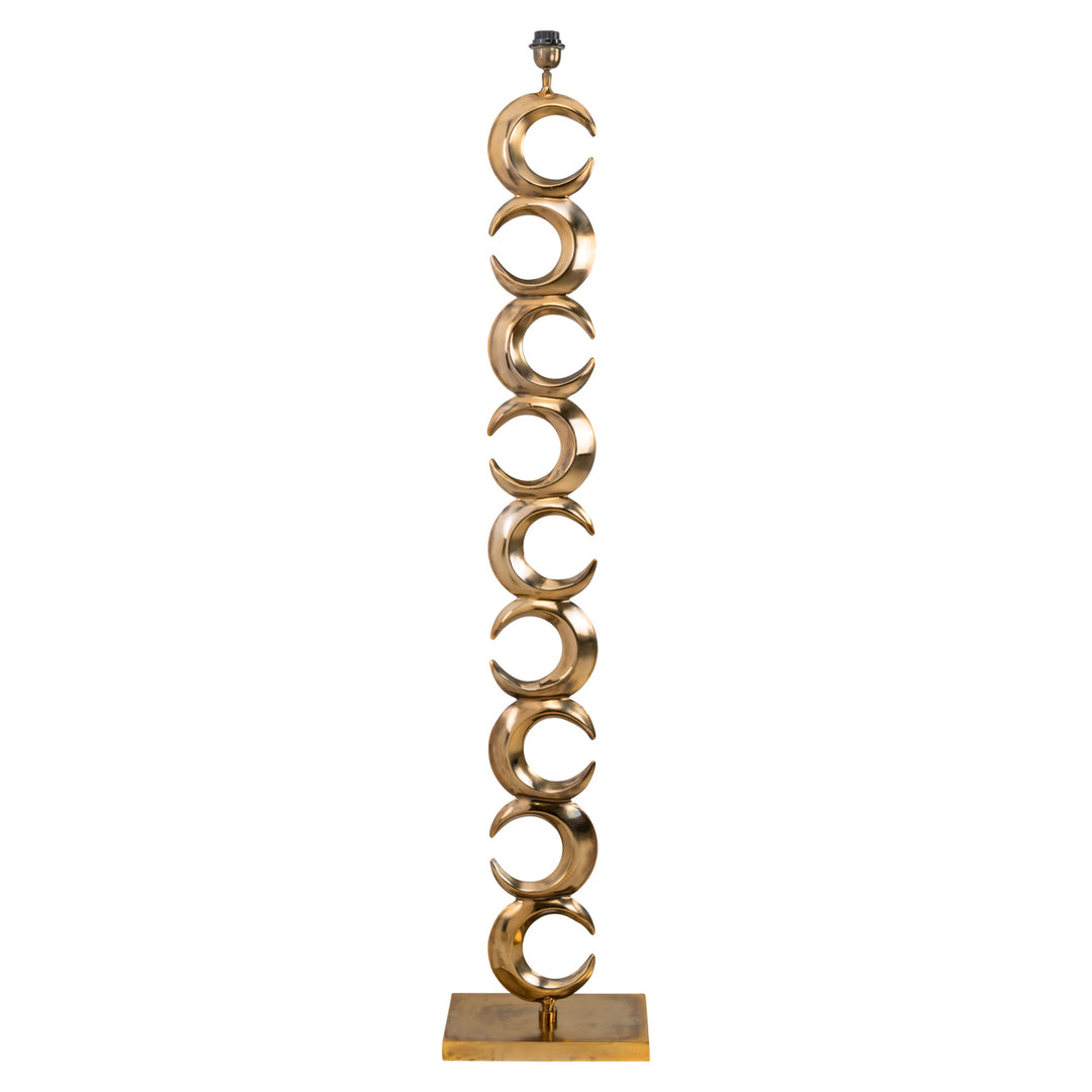 Amina Floor Lamp - Brass Antique