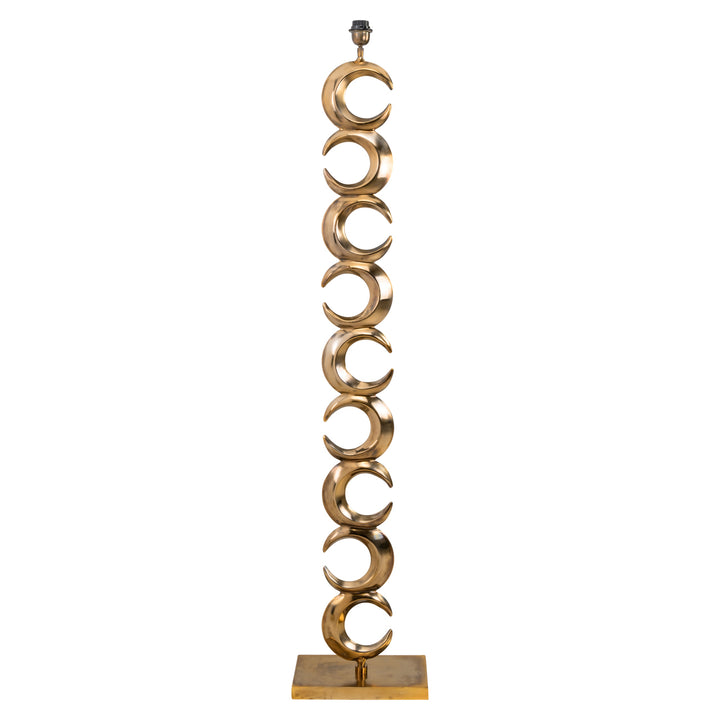 Amina Floor Lamp - Brass Antique