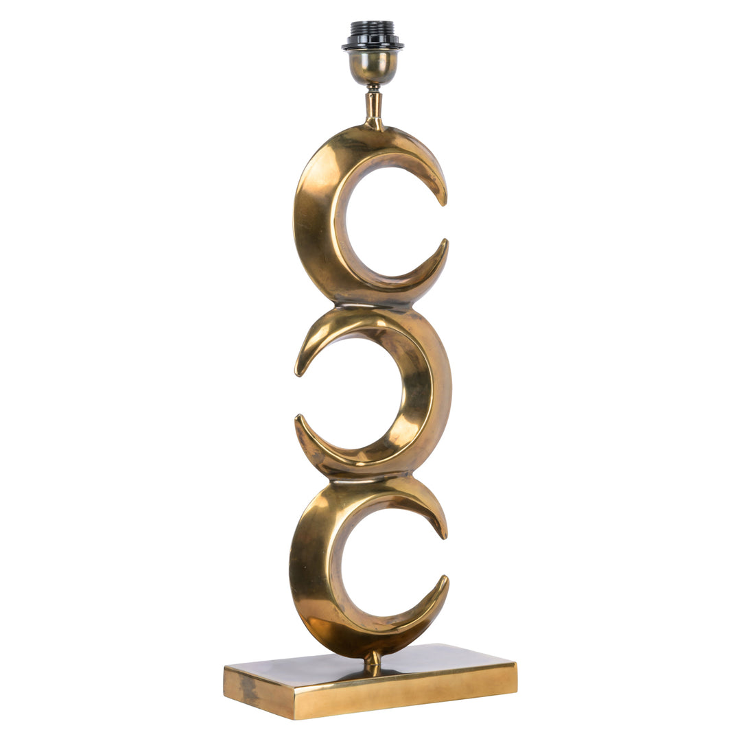 Amine Table Lamp - Brass Antique