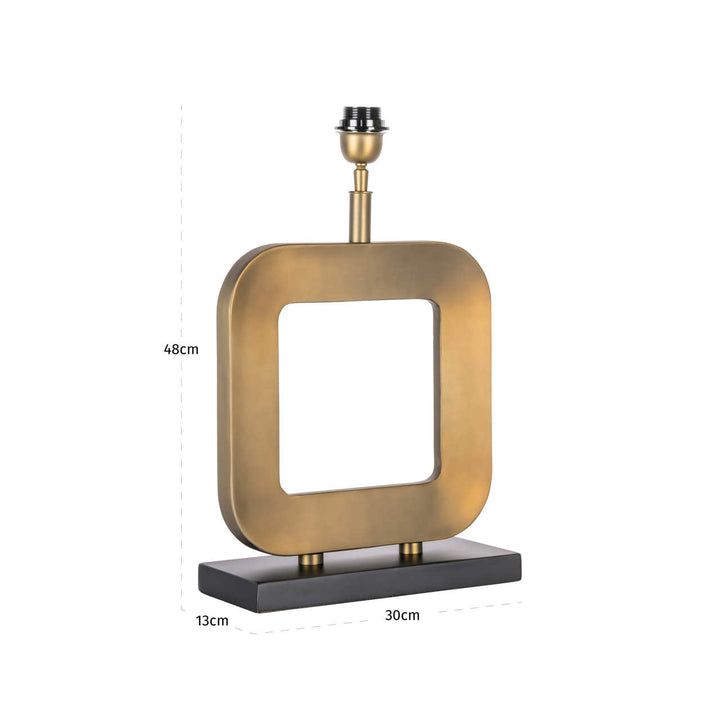 Park Table Lamp - Brass Antique