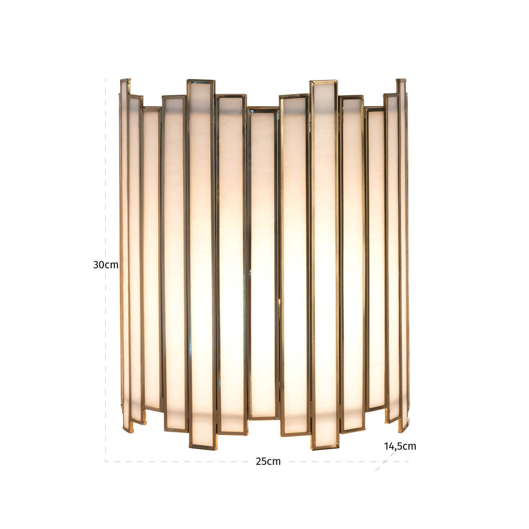 Lima Wall Lamp - Brass Antique