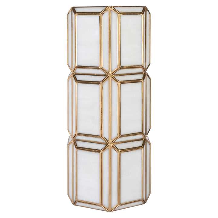 Emilia Large Hurricane Light - Brass Antique