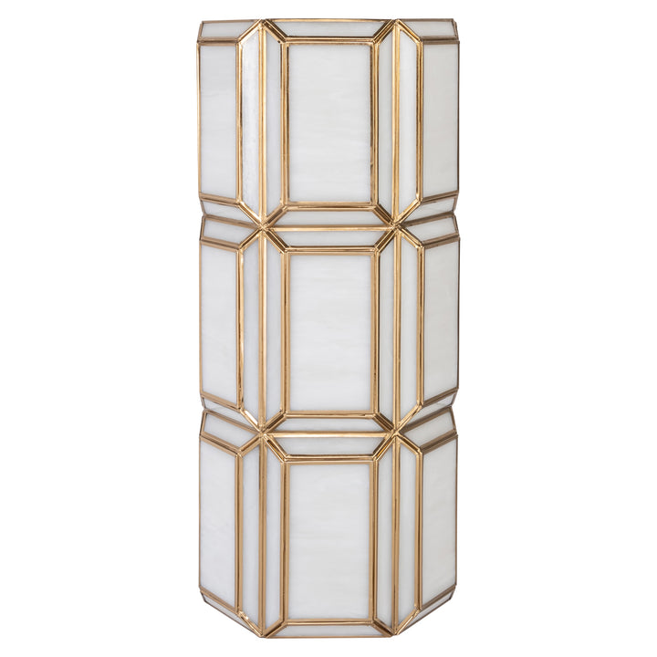 Emilia Large Hurricane Light - Brass Antique