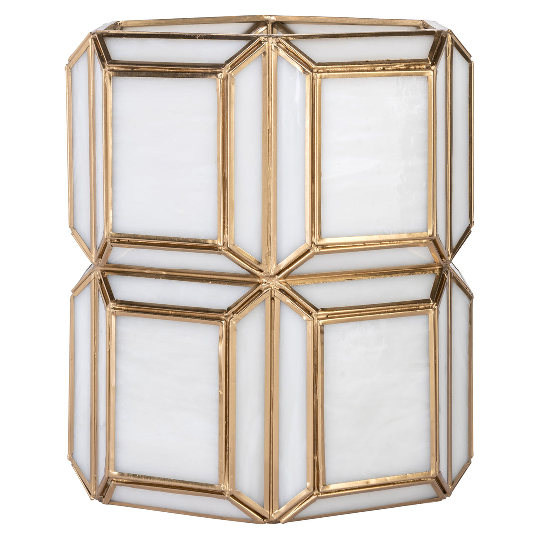 Ariana Small Hurricane Light - Brass Antique