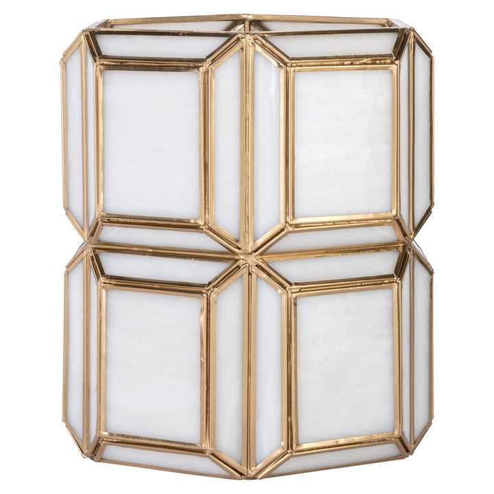 Ariana Small Hurricane Light - Brass Antique