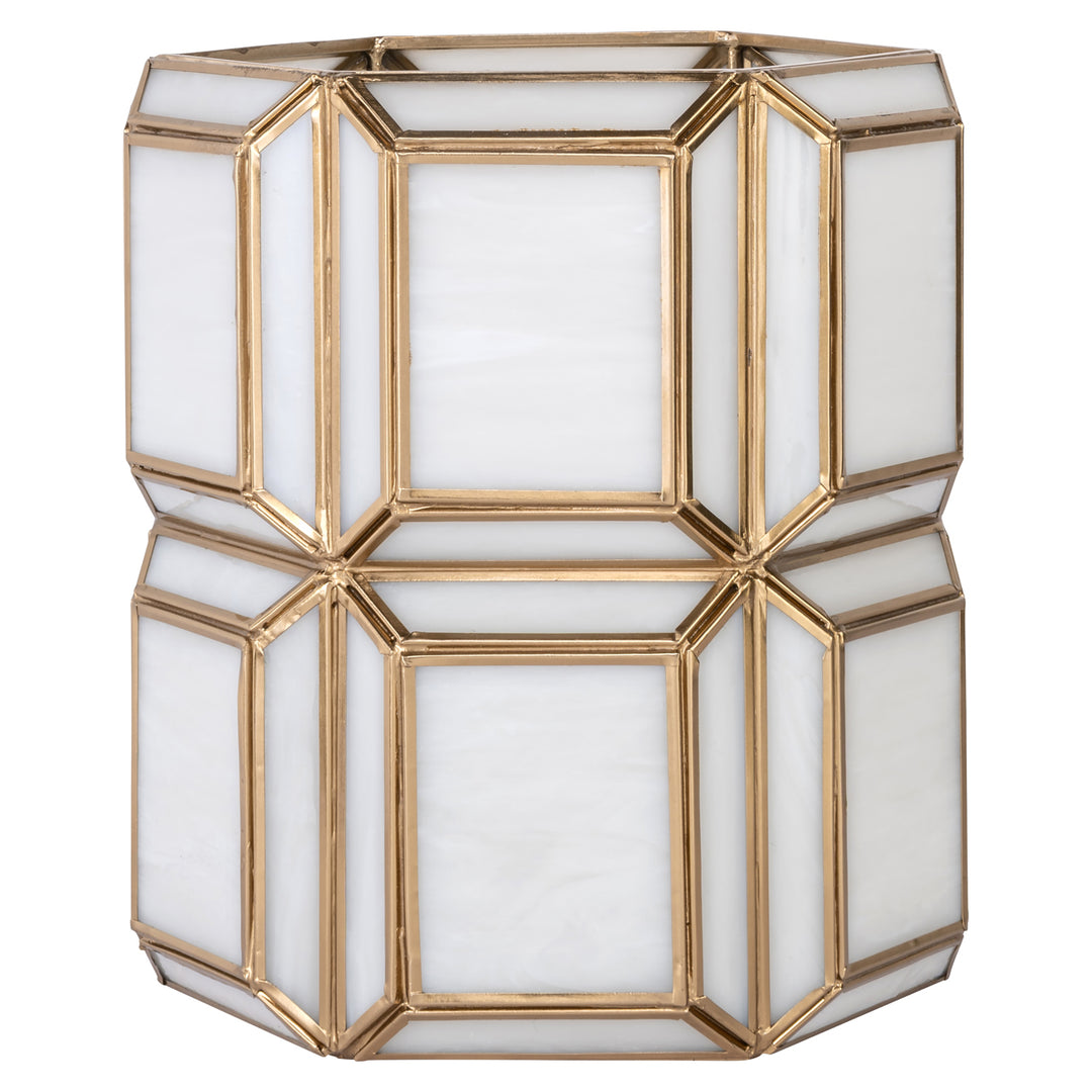 Ariana Small Hurricane Light - Brass Antique