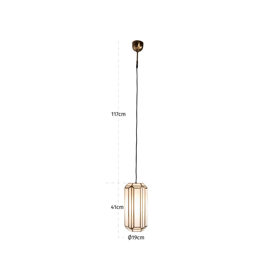 Elona Chandelier - Brass Antique