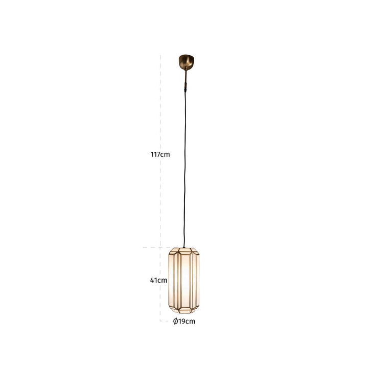 Elona Chandelier - Brass Antique