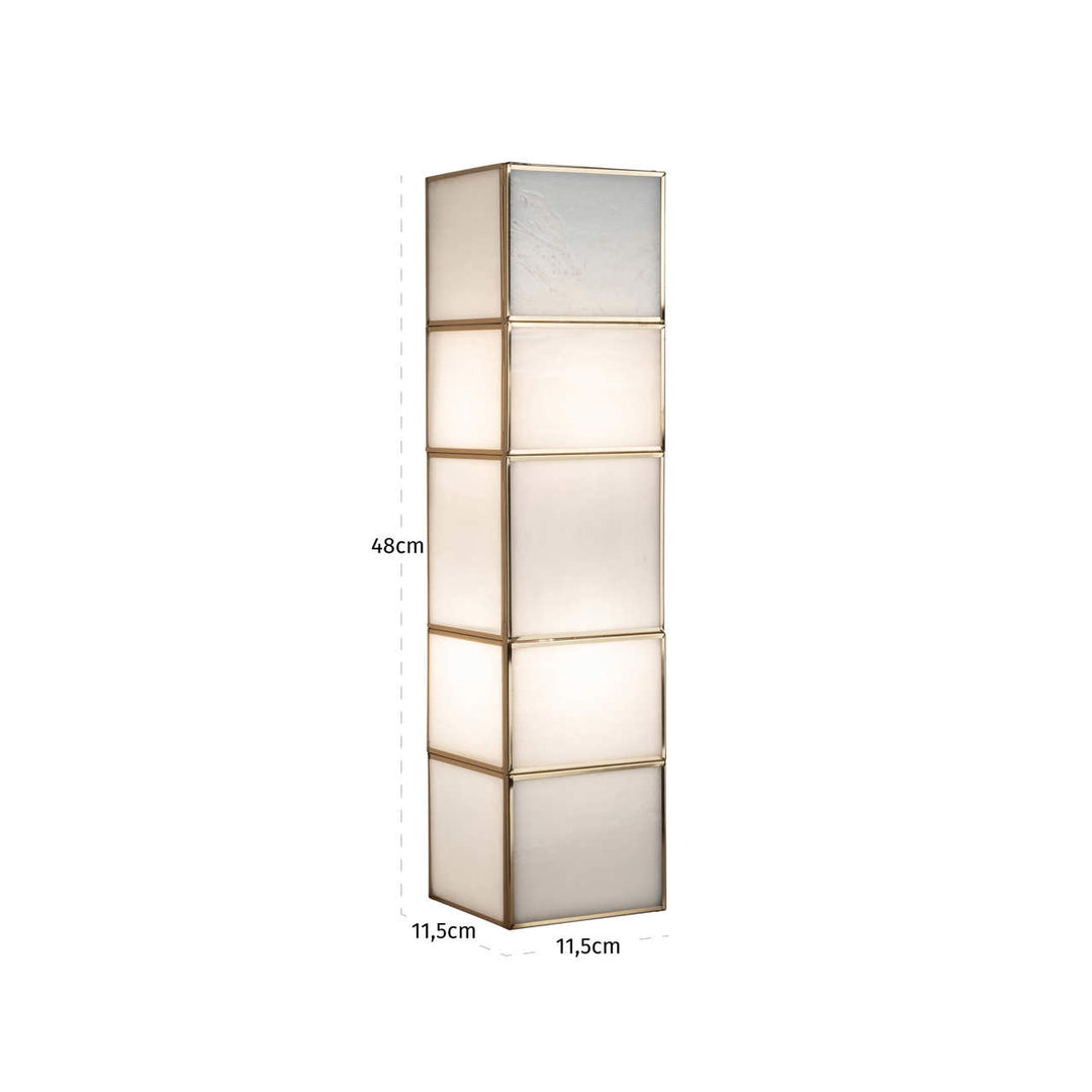 Livia Large Wall Lamp - Brass Antique