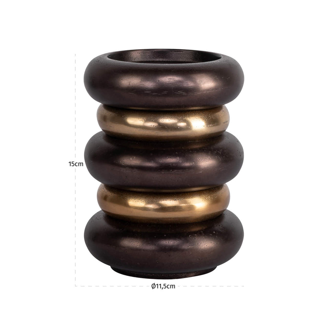 Eve Candle Holder - Bronze
