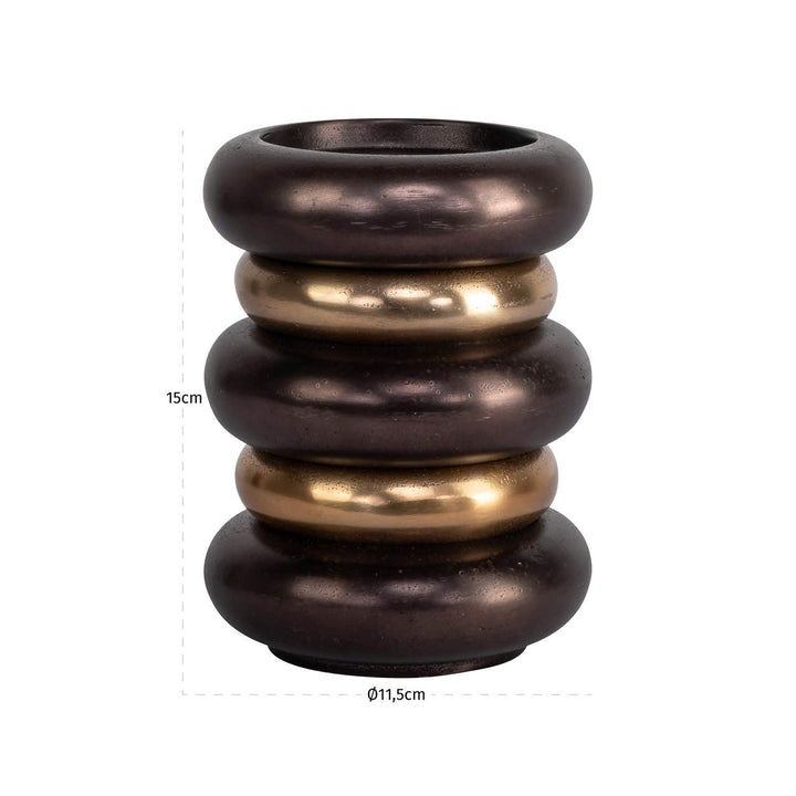 Eve Candle Holder - Bronze