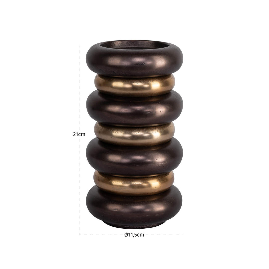 Eve Candle Holder - Bronze