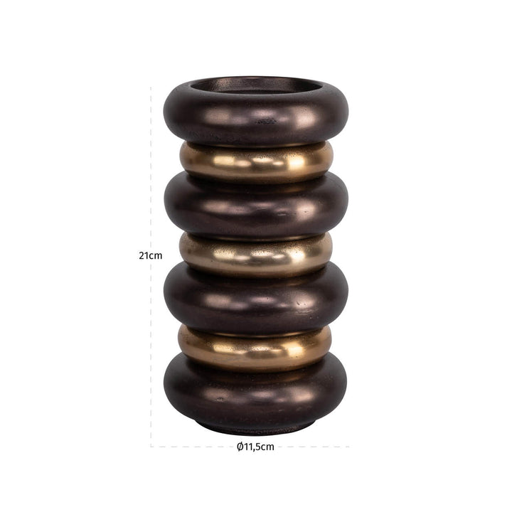 Eve Candle Holder - Bronze