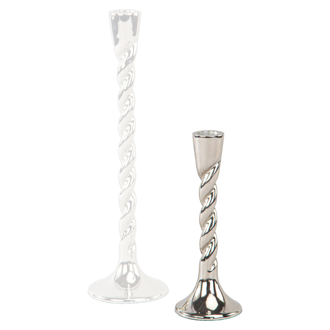 Crillon Candle Holder - Silver
