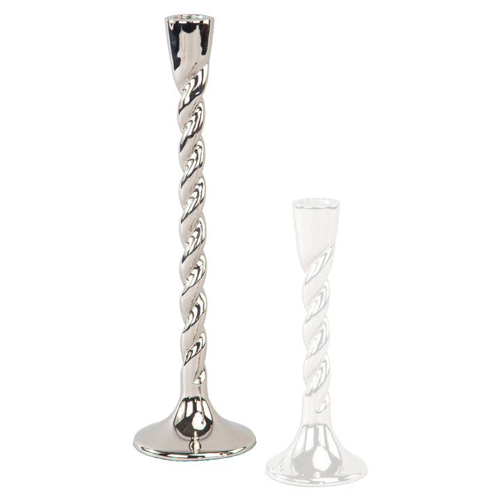 Crillon Candle Holder - Silver