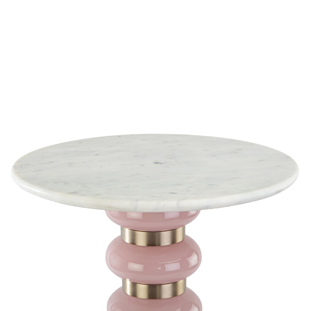 Villeray End Table - Pink