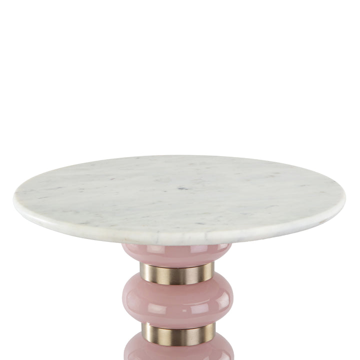 Villeray End Table - Pink