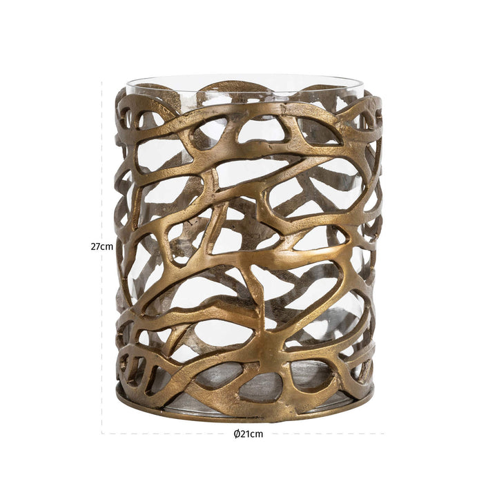 Mase Hurricane Light - Brass Antique