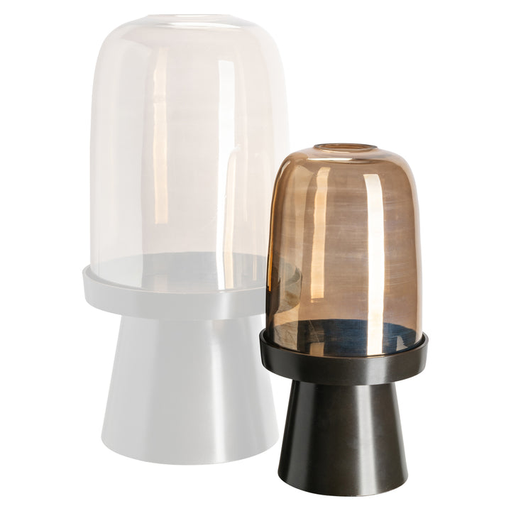 Kate Small Hurricane Light - Walnut