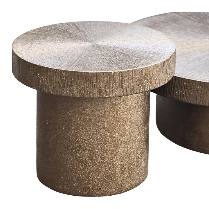 Lindo Set of 2 Coffee Tables - Brunzae