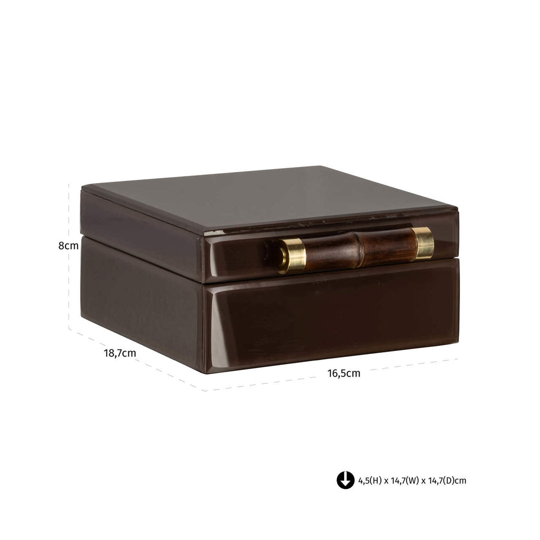 Echo Storage Box - Dark Brown