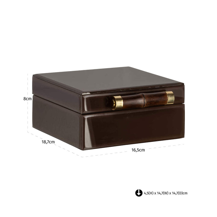 Echo Storage Box - Dark Brown