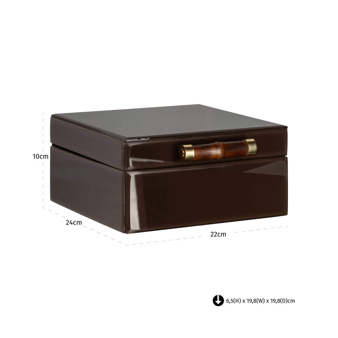 Echo Storage Box - Dark Brown