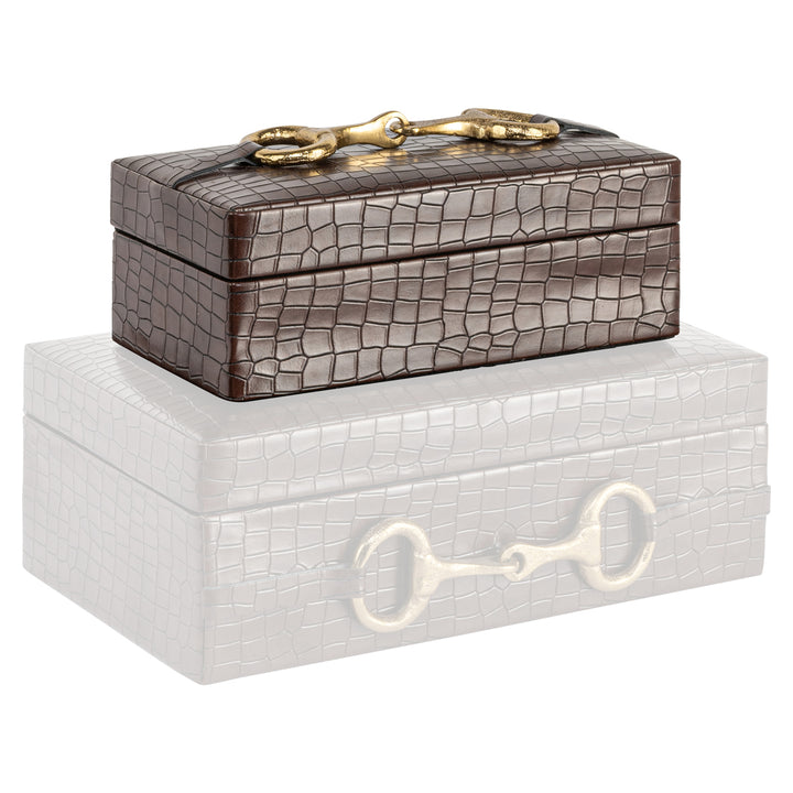 Rex Storage Box - Dark Brown