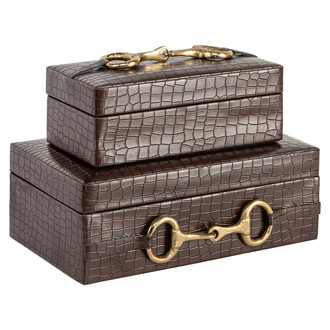 Rex Storage Box - Dark Brown