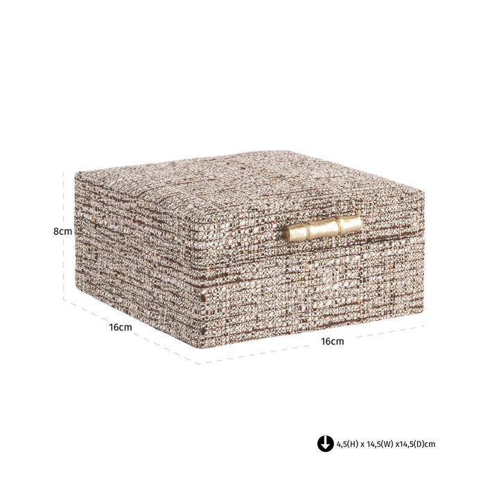 Chalenny Storage Box - Brown