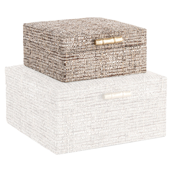 Chalenny Storage Box - Brown
