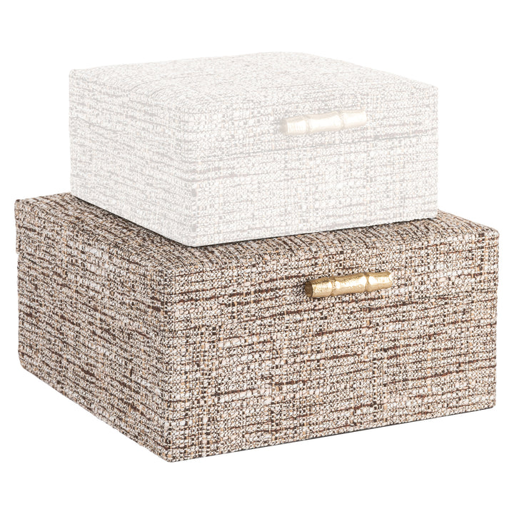 Chalenny Storage Box - Brown