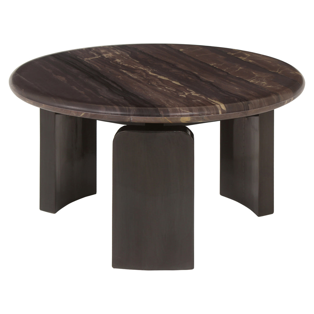 Menton Set of 2 Coffee Tables - Burgundy