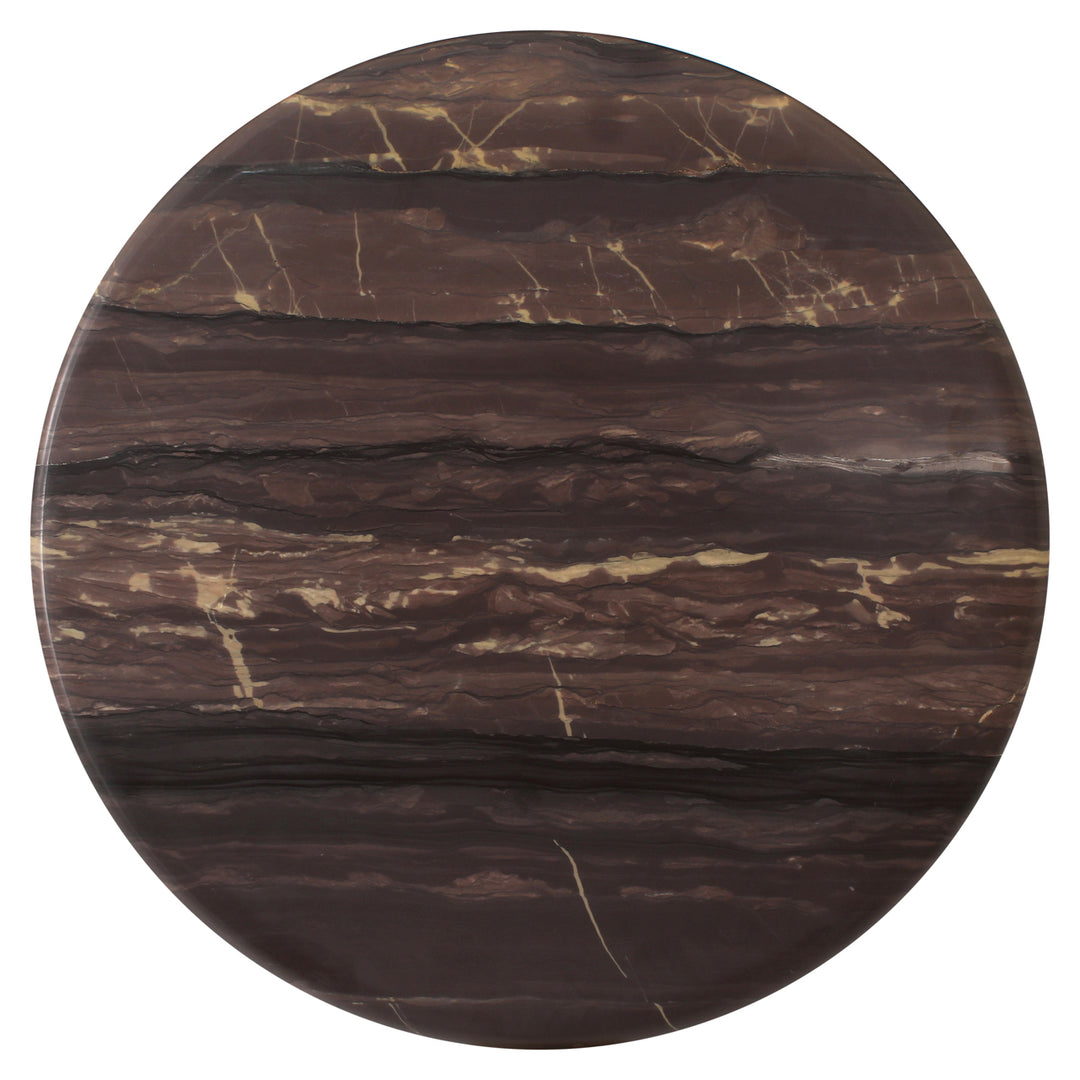 Menton Set of 2 Coffee Tables - Burgundy