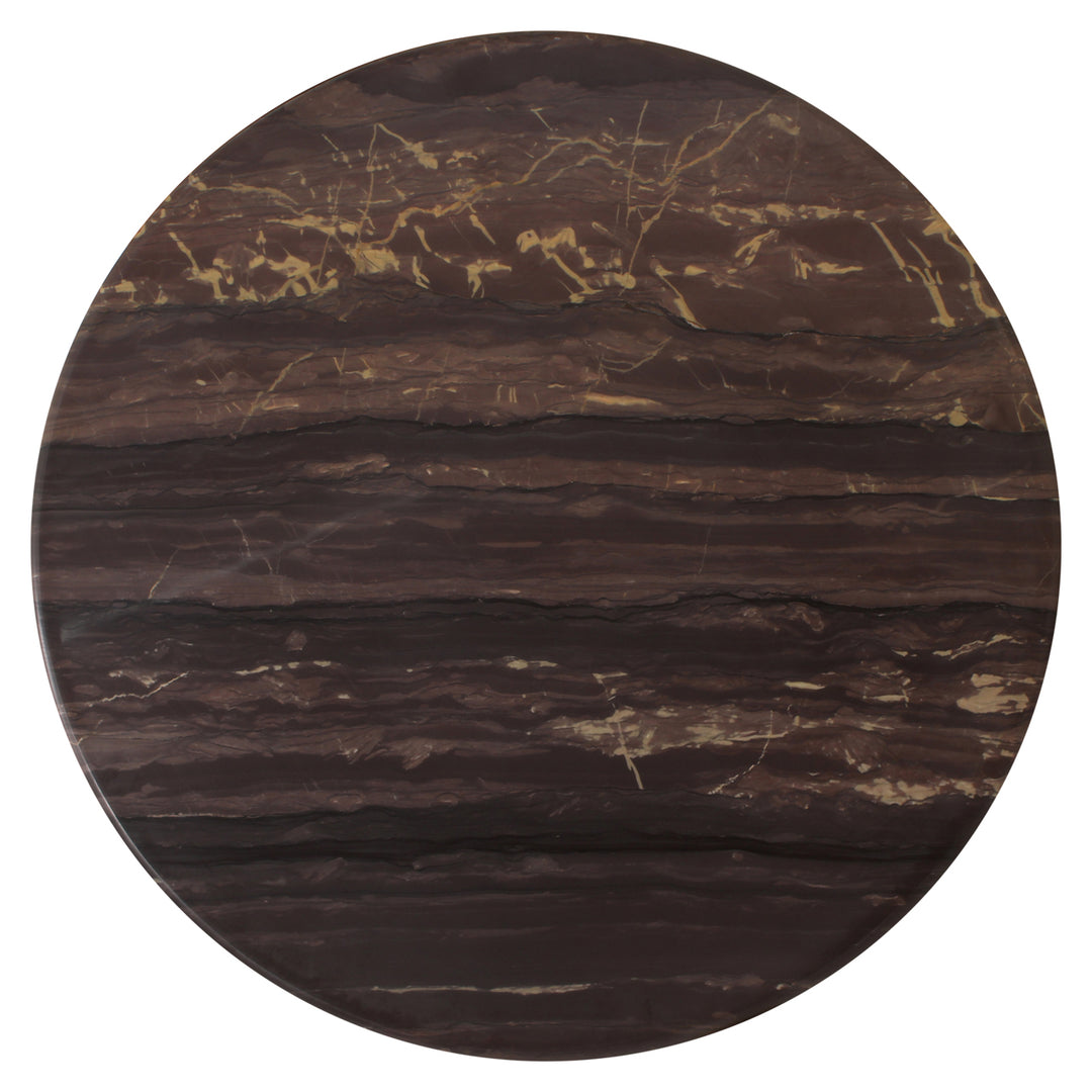 Menton Set of 2 Coffee Tables - Burgundy