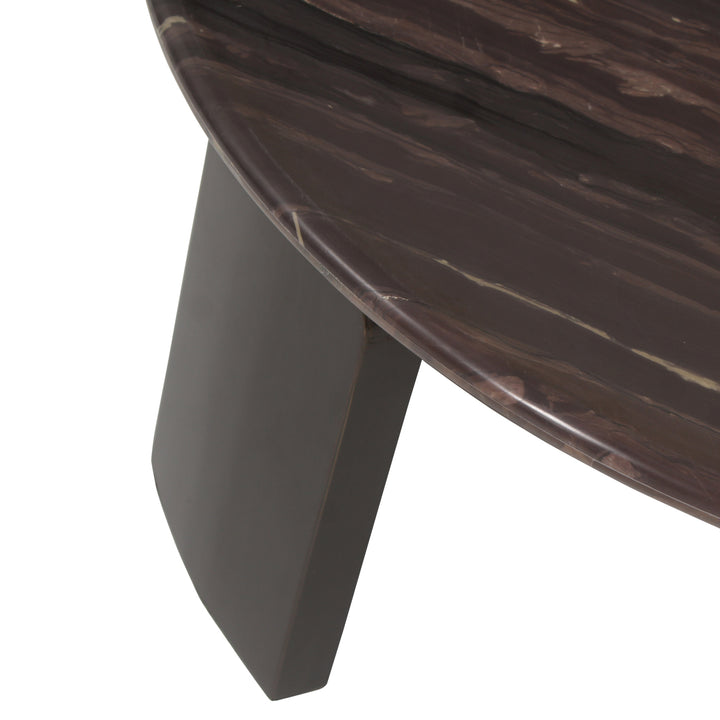 Menton Set of 2 Coffee Tables - Burgundy