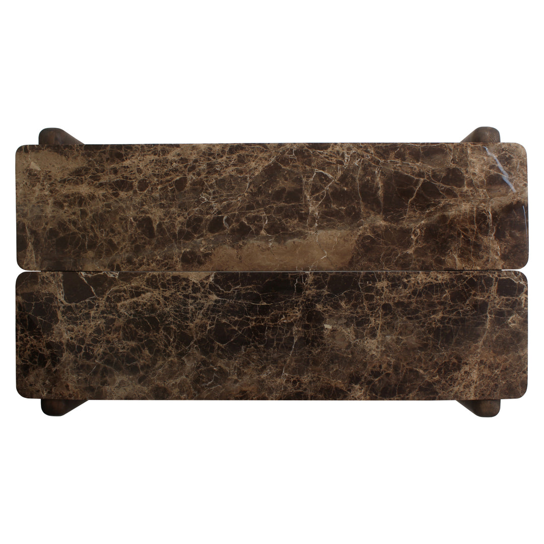 Lagrasse Coffee Table - Dark Brown