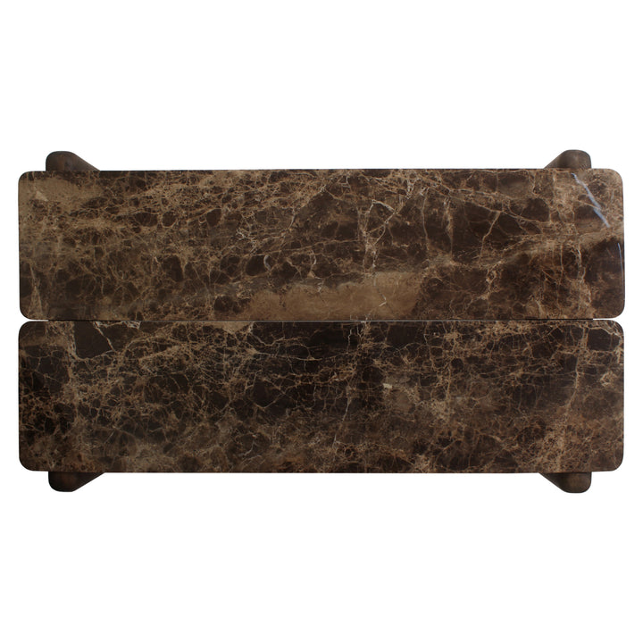 Lagrasse Coffee Table - Dark Brown