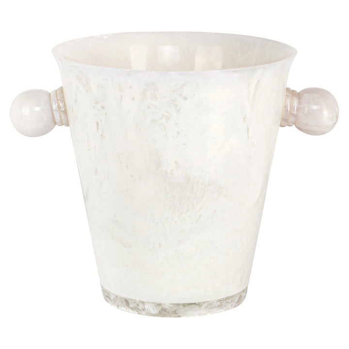Veuve Wine Bucket - White