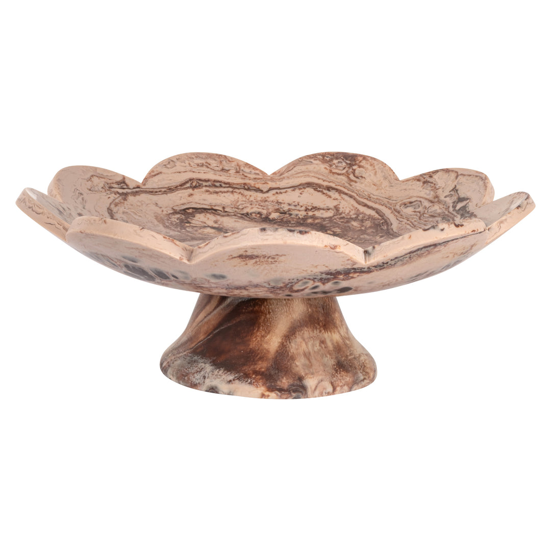 Peony Bowl - Chocolate Brown