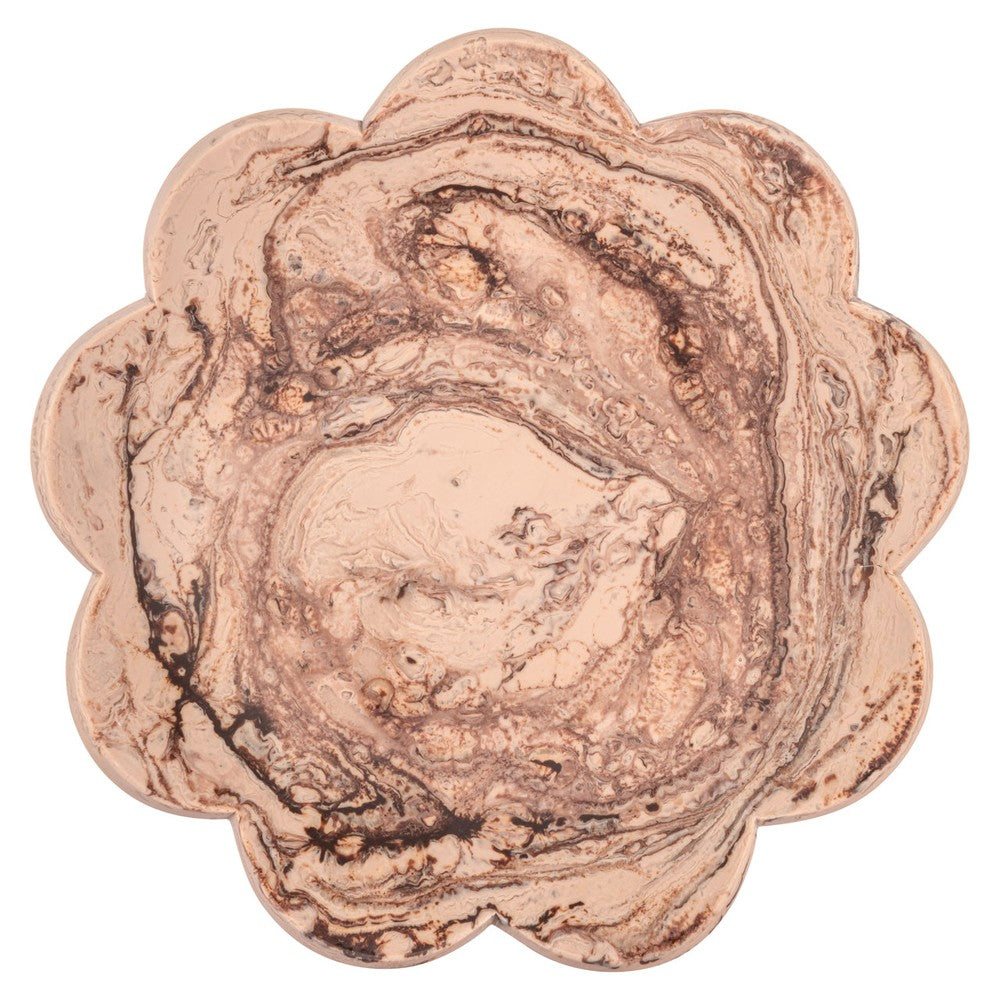 Peony Bowl - Chocolate Brown